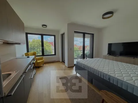 Pronájem bytu 1+kk, Praha - Strašnice, Na palouku, 32 m2