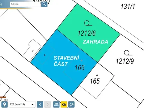Prodej pozemku pro bydlení, Záboří nad Labem, 372 m2