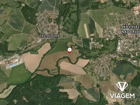 Prodej pole, Kostelec nad Orlicí, 1638 m2