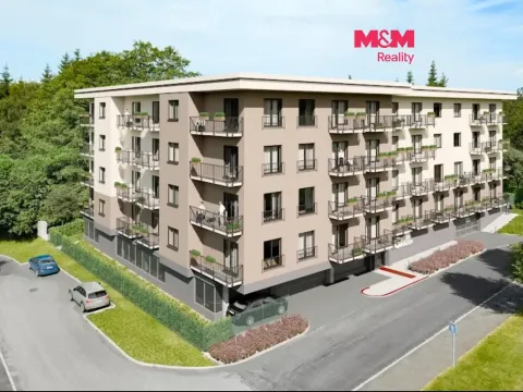 Pronájem bytu 1+1, Mariánské Lázně, Chebská, 29 m2