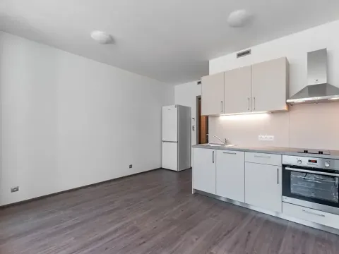 Pronájem bytu 1+kk, Praha - Vysočany, Bassova, 28 m2