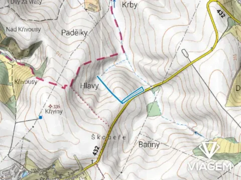 Prodej podílu pole, Koryčany, 1738 m2
