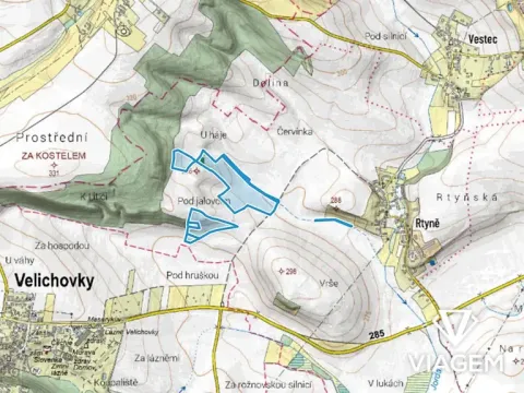 Prodej podílu pole, Rtyně v Podkrkonoší, 4154 m2