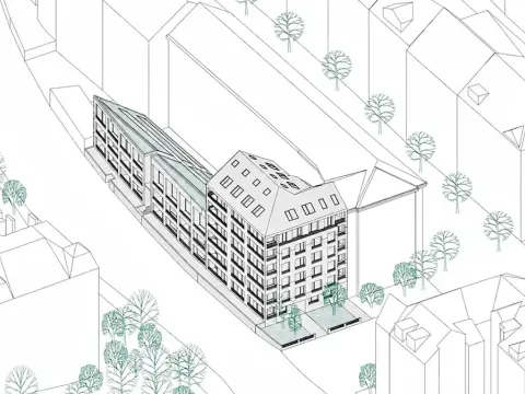 Prodej komerčního pozemku, Praha - Nusle, Svatoplukova, 1300 m2