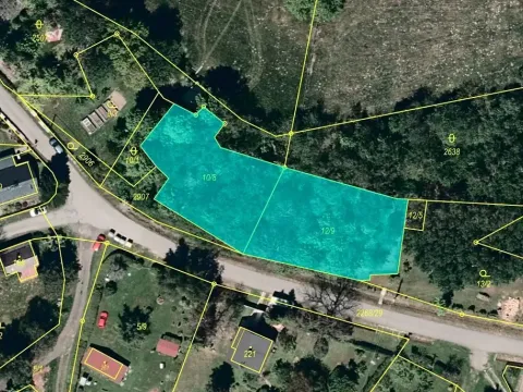Dražba pozemku, Budišov nad Budišovkou, 1541 m2