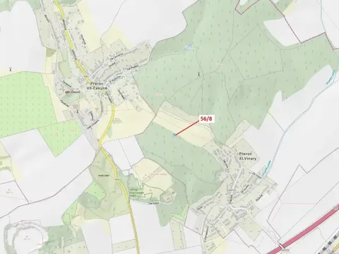 Dražba lesa, Přerov, 385 m2