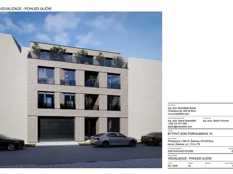 Prodej činžovního domu, Brno, Porhajmova, 380 m2