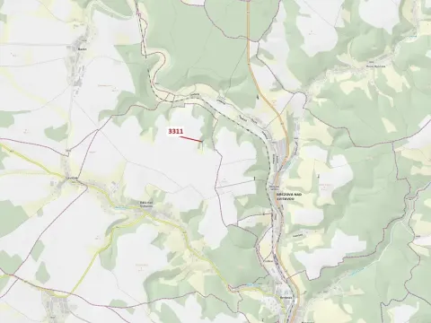 Dražba lesa, Bělá nad Svitavou, 284 m2