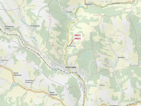 Dražba lesa, Rudník, 3359 m2