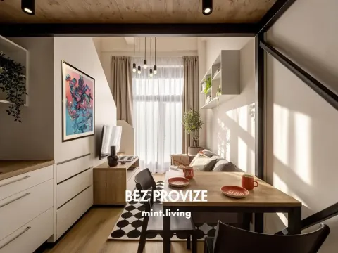 Pronájem bytu 1+kk, Praha - Hloubětín, Poděbradská, 28 m2