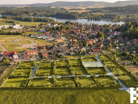 Prodej pozemku pro bydlení, Horní Planá, 805 m2