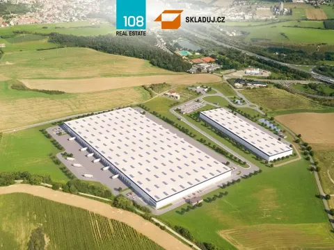 Pronájem skladu, Zdice, Komenského, 2592 m2