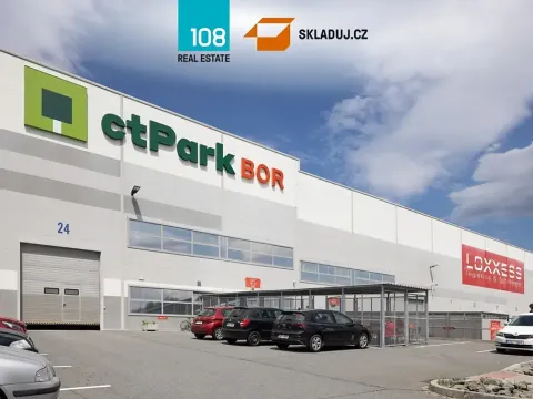 Pronájem skladu, Bor, 1452 m2
