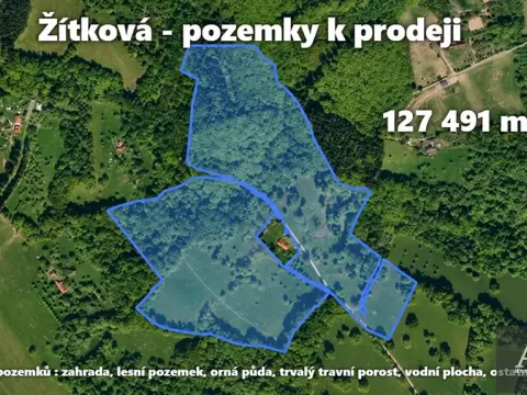 Prodej pozemku, Žítková, 127491 m2