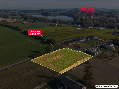 Prodej pozemku pro bydlení, Horní Domaslavice, 3441 m2